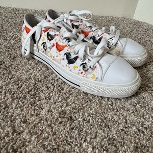 Women’s Chicken Patterned Sneakers
